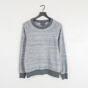 United Arrows Tokyo Gray Marled Crewneck Sweater size Medium